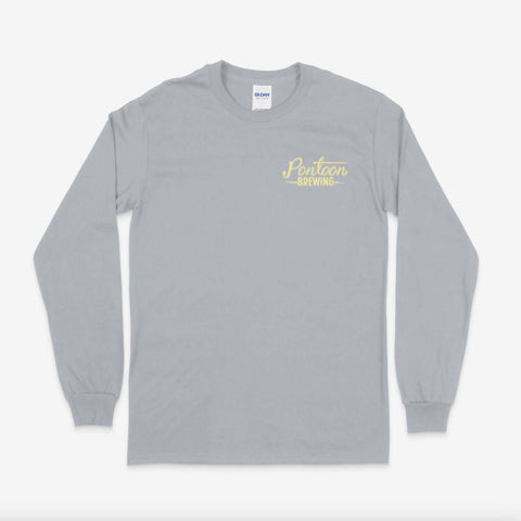 Pontoon Brewing - Bottoms Up Long Sleeve Shirt