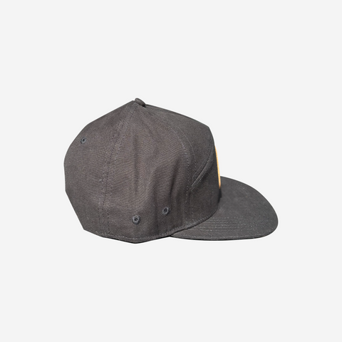 Side - Black 7 Panel Hat