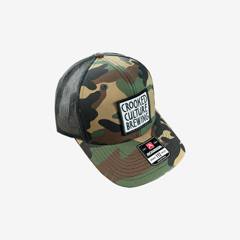 Crooked Culture - Camo Trucker Hat