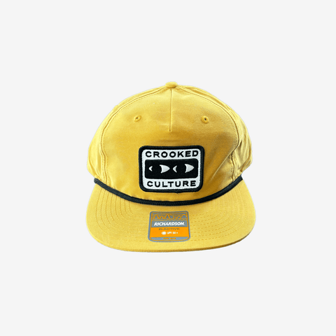 Crooked Culture - Yellow Rope Snapback